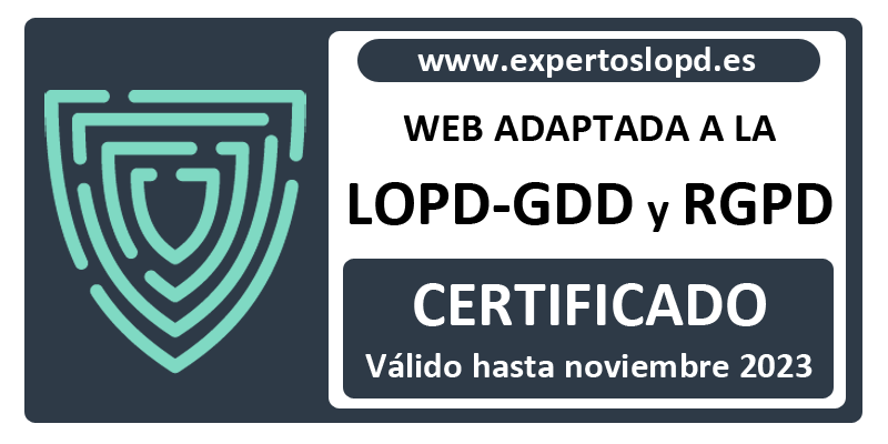 Página Web Certificada